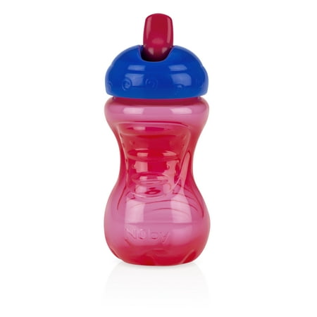 (2 pack) (2 Pack) Nuby Free Flow Hard Spout Sippy Cup
