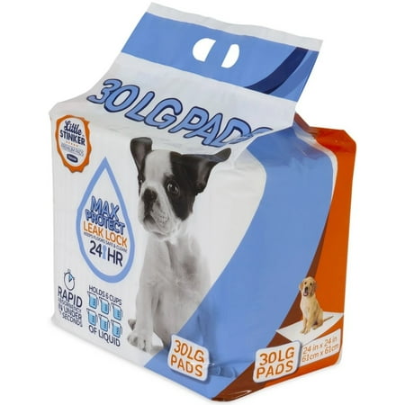 30 count Precision Pet Little Stinker Housebreaking Pads
