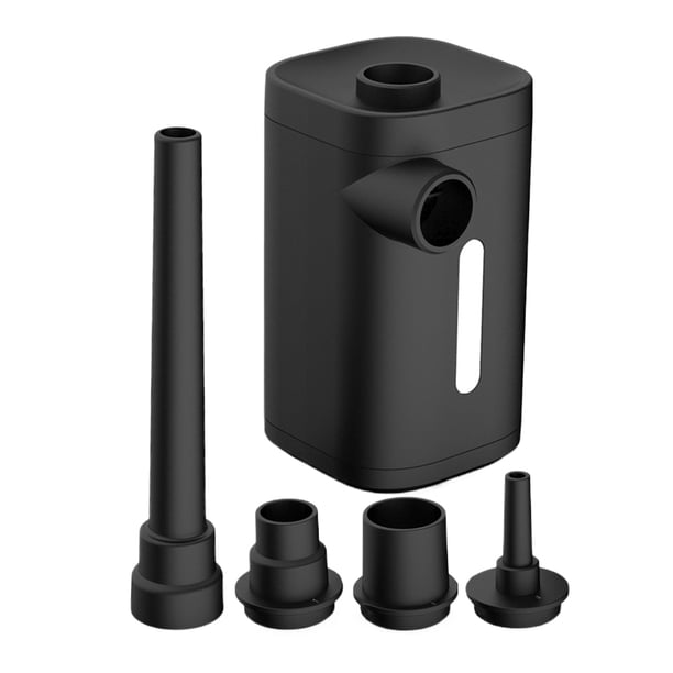 Mini Bomba Aire Portátil para Inflar Y Desinflar Con LED Equipo Acampada