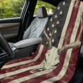 thumbnail image 4 of XYZCANDO Car Seat Towel Cover Deer Skull Flag Versatile Car Seat Towel for Gym Camping Swimming, Easy Install Sweat Absorption Car Seat Towel Protector for Cars Trucks, 4 of 11