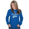 thumbnail image 4 of US Air Force Proud USAF Girlfriend Women's Long Sleeve T Shirt Brisco Brands L, 4 of 6