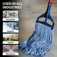 thumbnail image 6 of Kleen Handler Loop End String Mop Head Replacement Refill, Bulk Pack of 24 for Commercial and  Household Supply, 6 of 10