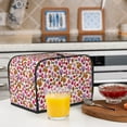 thumbnail image 5 of KLL Squirrel In The Forest Print 2 Slice Toaster Dust Covers Kitchen Small Appliance Cover with 2 Pockets,Can hold Jam Spreader Knife & Toaster Tongs (11.4 x 7.9 x 7.5), 5 of 6