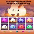 thumbnail image 3 of LED Nachtlicht Kinder Nachttischlampe Baby -Tragbare USB Aufladen Nachtlampe Licht für Das Lesen, Schlafen und Entspannen, Touch-Leuchte mit warmweißem und 7-Farben-Atemmodus Zhivalor OTTO-HJW-0750, 3 of 5
