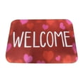 thumbnail image 2 of Valentines Day Welcome Doormats Carpets Decor Carpet Living Room Carpet for Bedroom Kitchen Livingroom Absorbent Floor Mat Rug, 2 of 7