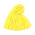 thumbnail image 2 of Willtoo Woman Soft Scarf Shawl Plain Cotton Jersey Scarves Turban Women Long Shawls Heads Wrap Headsband, 2 of 3