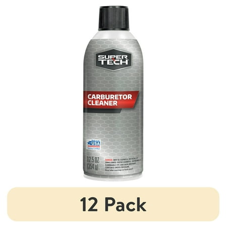 (12 pack) Super Tech Universal Carburetor Cleaner, 12.5 oz (1 Count)