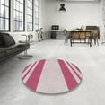 thumbnail image 3 of Ahgly Company Indoor Rectangle Patterned Light Rose Pink Novelty Area Rugs, 7' x 9', 3 of 6