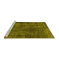 thumbnail image 2 of Ahgly Company Machine Washable Indoor Rectangle Abstract Yellow Modern Area Rugs, 5' x 7', 2 of 4