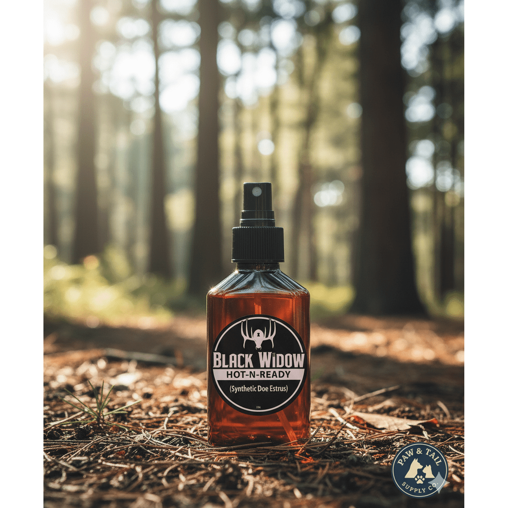 Black Widow Hot-N-Ready Synthetic Doe Deer Attractant Buck Lure 3 oz.