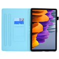 thumbnail image 2 of KAIYANG Compatible con Samsung S8 X700/X706 S7 T870/T875 C1 Reloj plano antiguo pintado cosido estilo N Samsung Galaxy Tab S8 Multicolor, 2 of 5