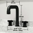 thumbnail image 6 of Vigo Vg01302 Wythe 1.2 GPM Widespread Bathroom Faucet, 6 of 11