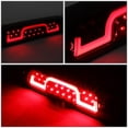 thumbnail image 5 of Nuvision For 2014 to 2020 Chevy Silverado GMC Sierra 1500 2500 3500 2-Stage Sequential LED Dark Red Third Brake Light 15 16 17, 5 of 6