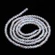 thumbnail image 5 of Electroplate Glass Beads Strands AB Color Plated Faceted Round Clear 2mm Hole: 0.7mm about 184~187pcs/strand 14.45''(36.7cm), 5 of 5