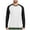 White, variant on Diufon Mens Long Sleeve Shirts Casual Soft Athletic Tee Shirt Lightweight Color Block Crewneck Tops