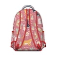 thumbnail image 3 of Minimalist Cat Design Student School Backpack with Geometric Cat Pattern Artistic Abstract Cat Print Design Book Bag, 3 of 6