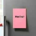 thumbnail image 5 of Sticky Notes 4x3 Inches 100 Sheets Colorful Adhesive Memo Pads Removable Notepads Office home Stationery Supplies Self-Stick Notes, 5 of 5