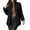 Black, variant on Womens Quilted Lightweight Jackets Zip Up Puffer Jacket Coats Padded Outwear with Pockets