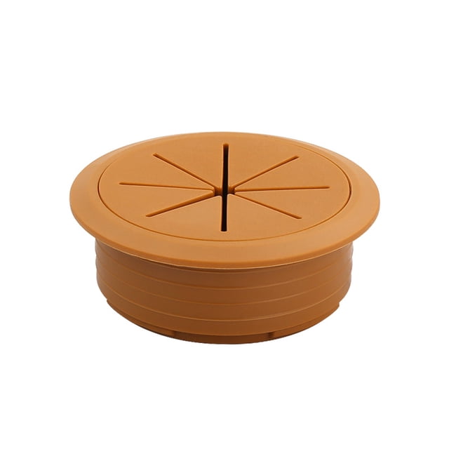 Tablero de tapa de orificio de rosca para escritorio de oficina de computadora, caja de alambre para escritorio, anillo decorativo para escritorio, hilo de alambre redondo