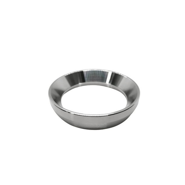 Ounissouiy Anillo de dosificación de café en polvo de acero inoxidable, accesorios de manipulación, receptor de bucle de filtrado, anillos recargables, Juegos de servir café y té 58 mm Ounissouiy HA064608-03