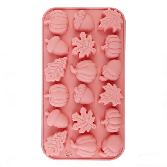 Silicone Mold Set 2 Pack with 18 Cavity Designs, Non-Stick Food Grade Baking Molds for Chocolate Candy Jelly Soap Wax Melts, Flexible Easy Release Craft and Kitchen Tools
