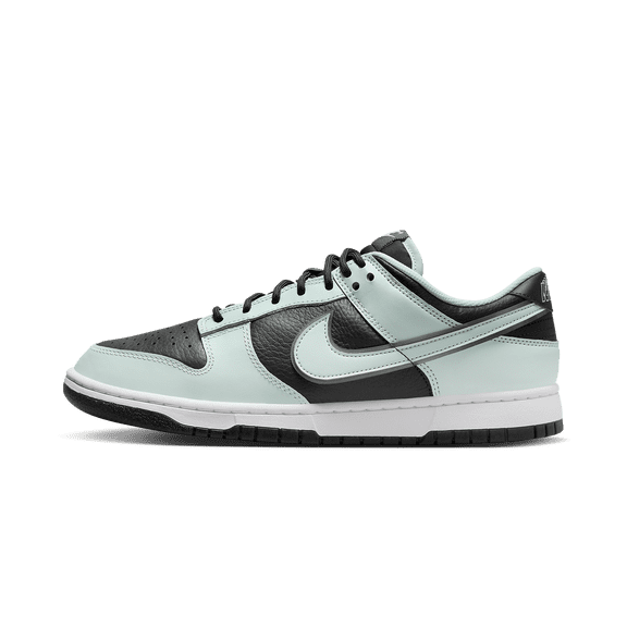 NIKE MENS Dunk Low "Dark Smoke Grey / Barely Green" FZ1670 001 from Stadium Goods