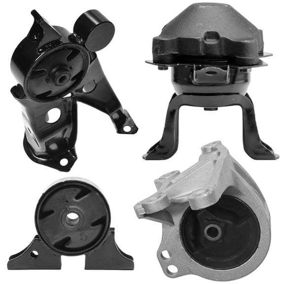 4M Auto Parts Right, Front & Rear Engine Mounts With Left Transmission Mount 4PCS Set. 9278, 9305, 9154, 9383