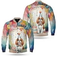 thumbnail image 3 of Happy Birthday to Cavalier King Charles Spaniel Kitten Party Balloons Cake All Over Print 3D Baseball Jacket Dog Lover Gifts Bomber Jacket Softball - 00027, 3 of 6