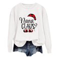 thumbnail image 1 of Kcodviy Ensemble de Noël pour Femmes, Taille Ample, Deux Pièces, Manches Longues, Col Rond, Sweat à Capuche Alien (1), 1 of 5