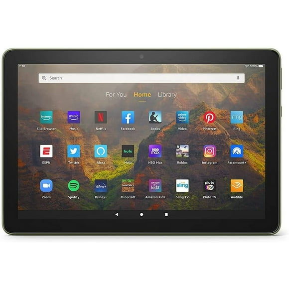 Fire HD 10 tablet, 10.1", 1080p Full HD, 32 GB, (2021 release), Olive