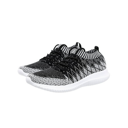 

Ferndule Mesh Sneakers for Men Breathable Lace Up Casual Walking Shoes Lightweight