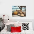 thumbnail image 4 of Lsque Relaxing Cat With Orange Juice Print Wall Art – Decorative Picture for Living Room, Bedroom, and Office (Horizontal), 4 of 6