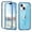 Blue, variant on for iPhone 14 Plus Case Magnetic, [Compatible with Magsafe] Built-in Screen Protector Shockproof Dustproof Crystal Clear Anti-Scratch Folio Flip Phone Case for iPhone 14 Plus, Pink