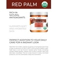 thumbnail image 2 of Velona USDA Certified Organic Red Palm Oil 4 Fl Oz | Food and Cosmetic Grade | in jar | Extra Virgin, Cold Pressed | Skin, Face, Body, Hair Care | Use Today - Enjoy Results, 2 of 6