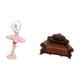 thumbnail image 5 of Estatua de la bailarina,Estatua de niña de ballet Escultura de niña de resina Artesanía,Sofá en miniatura para muñecas,Muebles de casa de muñecas,modelo de sofá, 5 of 8