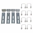 thumbnail image 2 of KUAFU Standard 10 inch Boat Trailer Bunk Brackets & Galvanized Square U-Bolts UBolt U Bolt Durable, 2 of 4