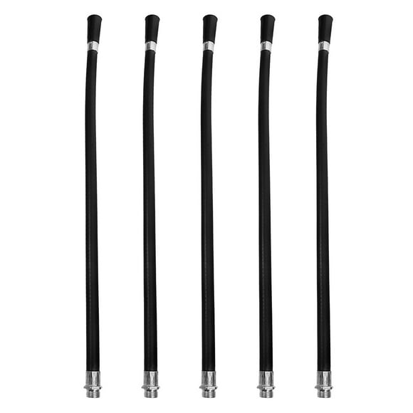 FONWILYO 5Pcs Fire Extinguisher Spray Hose Black Durable Plastic for High Efficiency Fire Suppression