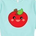thumbnail image 3 of Inktastic Smiling Apple Toddler Sweatshirt, 3 of 4