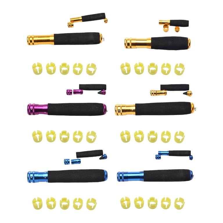 aluminum fishing pole handle MOMOJIA Comfortable Handle Fishing Equipment Professional Fishing Rod  Change Handle Grip Aluminum Rod Poles Grips Universal