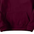 thumbnail image 6 of OKSALE Plus Size Hoodies for Women Cozy Long Sleeve Sweatshirts with Kangaroo Pocket Casual Pullover Sweatshirt Solid Color Blouses Casual Basic Loose Fit Tops, 6 of 6