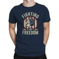 thumbnail image 2 of Fighting for Freedom Men's T-shirt, 2 of 3