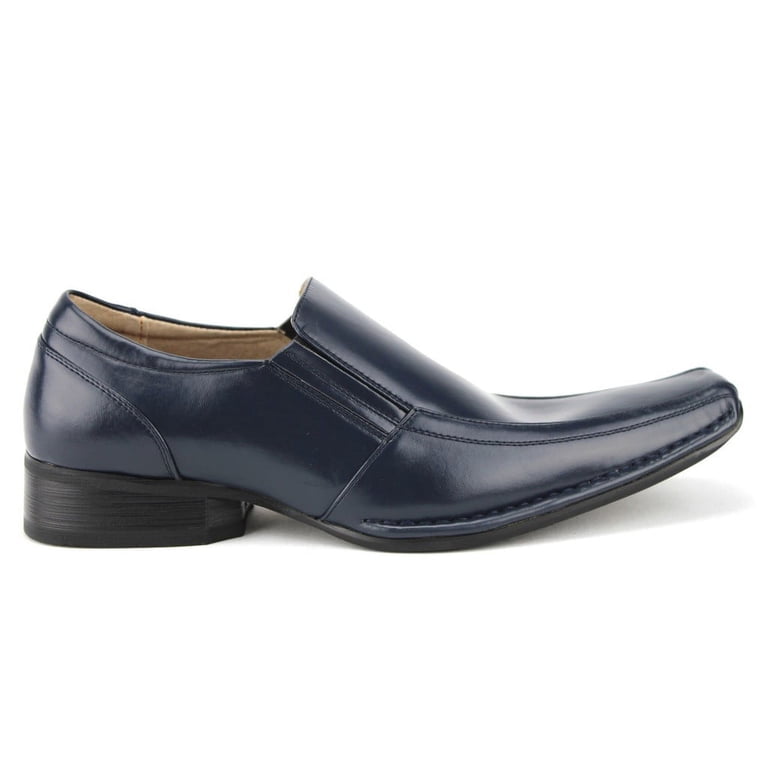 Casual Shoes Mens Grey Slip On Dress Shoes MEN