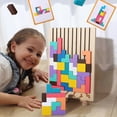 thumbnail image 5 of Educational 3D building block puzzle toys for kindergarten children, wooden puzzle games for teenagers to develop motor skills, 5 of 5