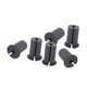 thumbnail image 4 of Pasacables flexibles de goma para enrutamiento de cables de 6 piezas, aptos para orificios de pared de 1 pulgada. Gris, 4 of 9