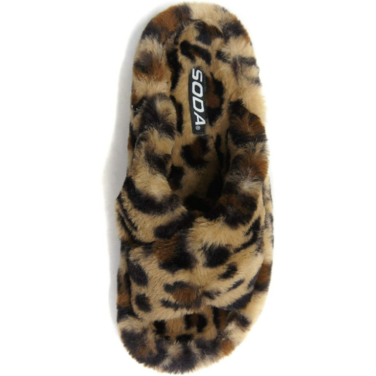 SWADAZA Abstract Leopard Print Women's Slippers