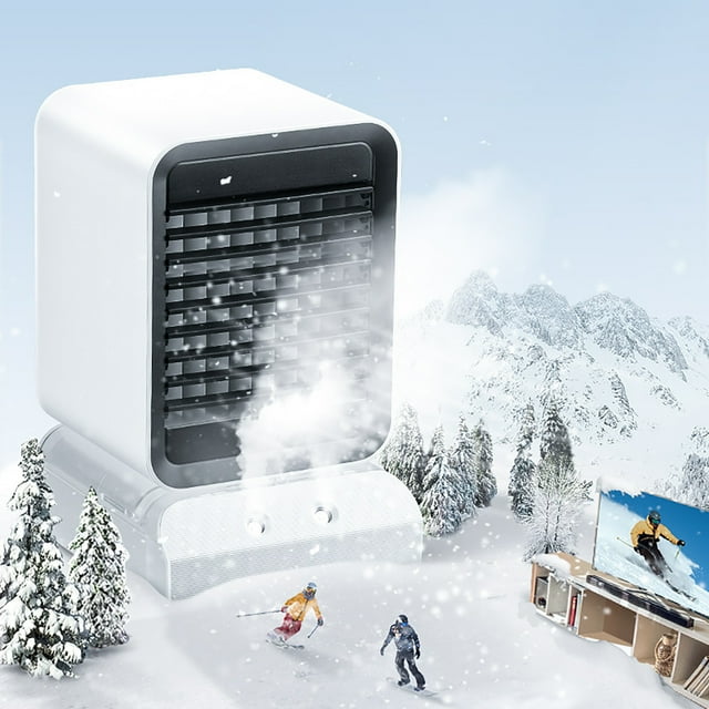 Portable Air Conditioners Cooling Fan 50% off Clearance! Portable Cooler Desktop Office Conditioning Fan USB Charging