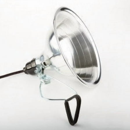 Temporary Clamp On Clampon Work Lamp Light Aluminum Shade Worklamp Fixture