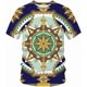 thumbnail image 1 of "Playera Manga Larga Hombre Camisetas Camiseta De Hip Hop con Estampado De Corona De Flores Doradas En 3D De Verano para Hombres/Mujeres, Ropa Unisex De Lujo De Manga Corta" Xishao ropa, 1 of 2