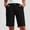 *Black, variant on Women's High Waist Straight Leg Bermuda Shorts,Casual Office Shorts with Pockets Black,Women's Plus L