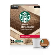 Starbucks, Tiramisu Naturally Flavored K-Cup Coffee Pods, 22 Count K Cups